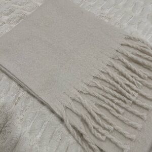 Cream scarf